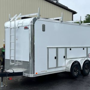 7' X 16' United UXT 10K GVWR Commercial-Duty Enclosed Tool Crib Contractor's Trailer