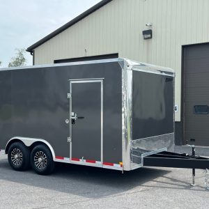 8.5' X 16' Pace CargoSport 14K GVWR Ramp Door Car Hauler Enclosed Trailer
