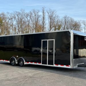 8.5' X 32' United SuperHauler X-Height Dirt Late Model Race Car Hauler Enclosed Trailer