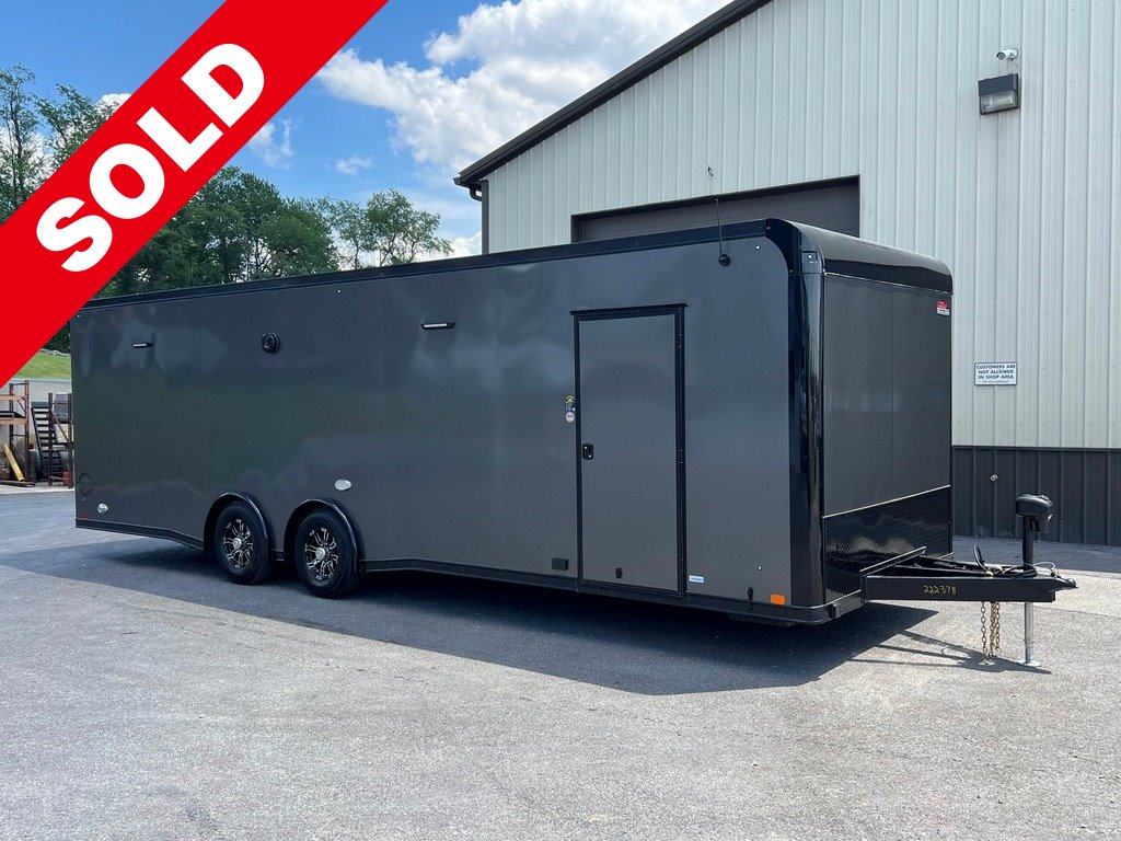 8.5' X 28' United Premier 14K GVWR Race Car Hauler Enclosed Trailer