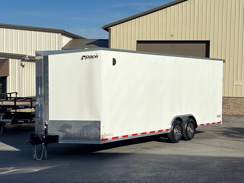 8.5' X 24' Pace Journey SE 6"X-Ht V-Nose 14K GVWR Car Hauler Enclosed Trailer - Image 2