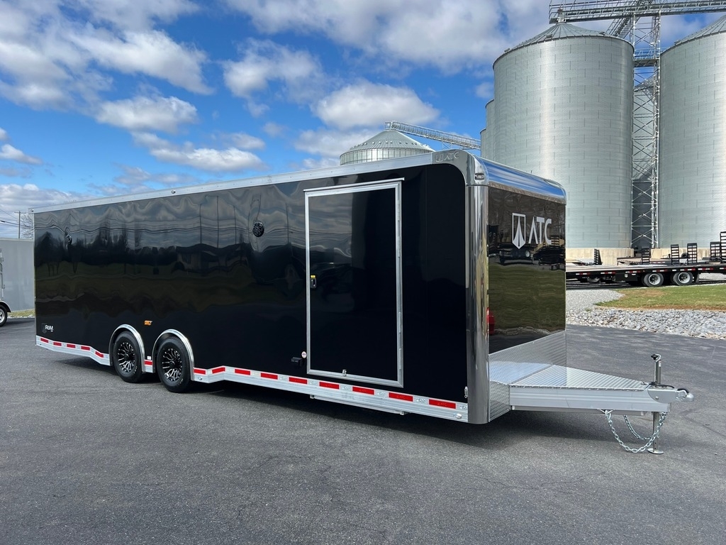 8.5' X 28' ATC RoM 500 Aluminum Race Car Trailer w/ Premium Escape Door - Image 2