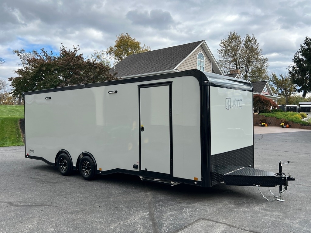 8.5' X 24' ATC RoM 450 Aluminum Race Car Trailer w/ Premium Escape Door - Image 2