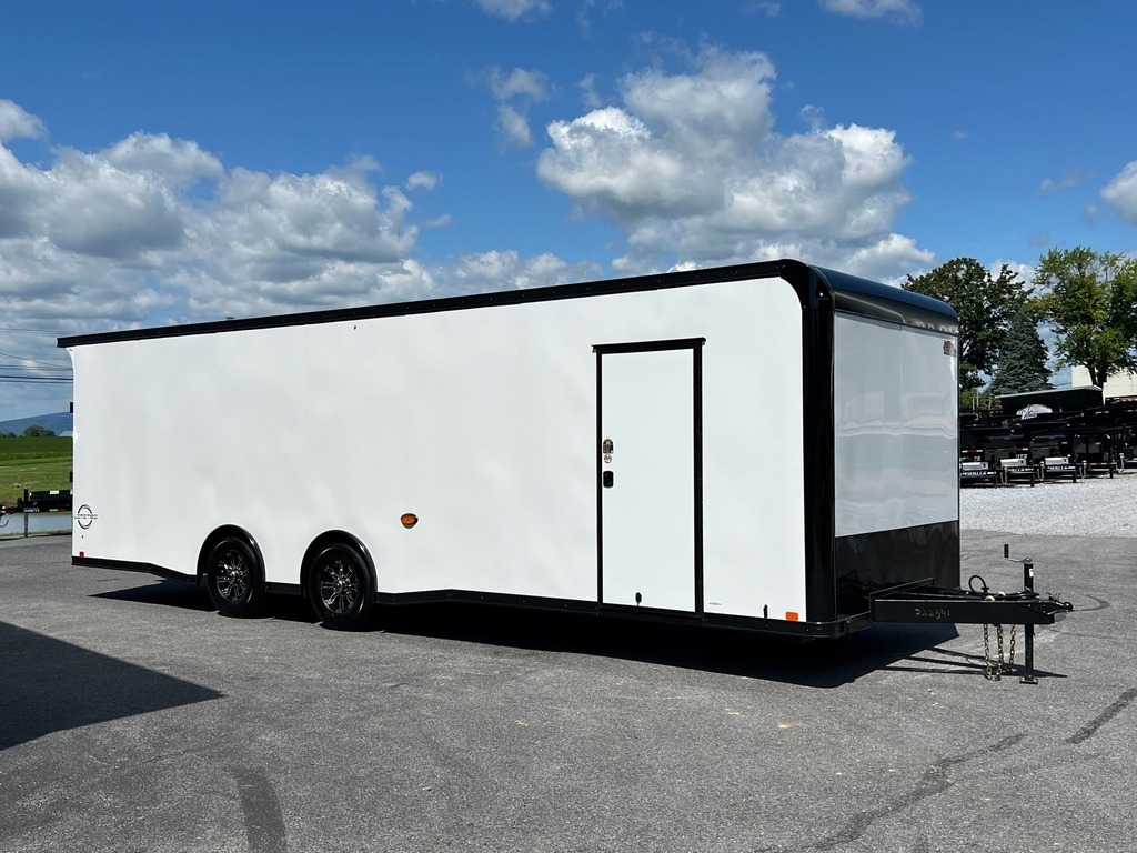 8.5' X 28' United Limited 14K GVWR Race Car Trailer w/ Premium Escape Door - Image 2
