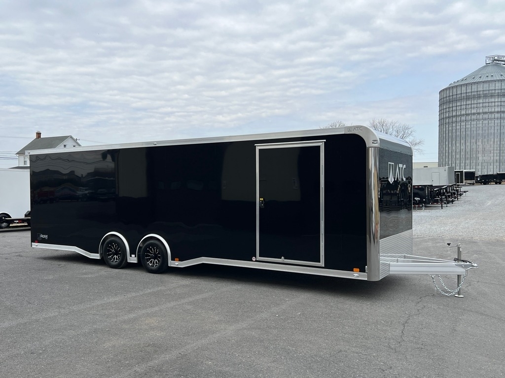 8.5' X 28' ATC RoM 400 Aluminum Enclosed Car Trailer w/ Premium Escape Door - Image 2
