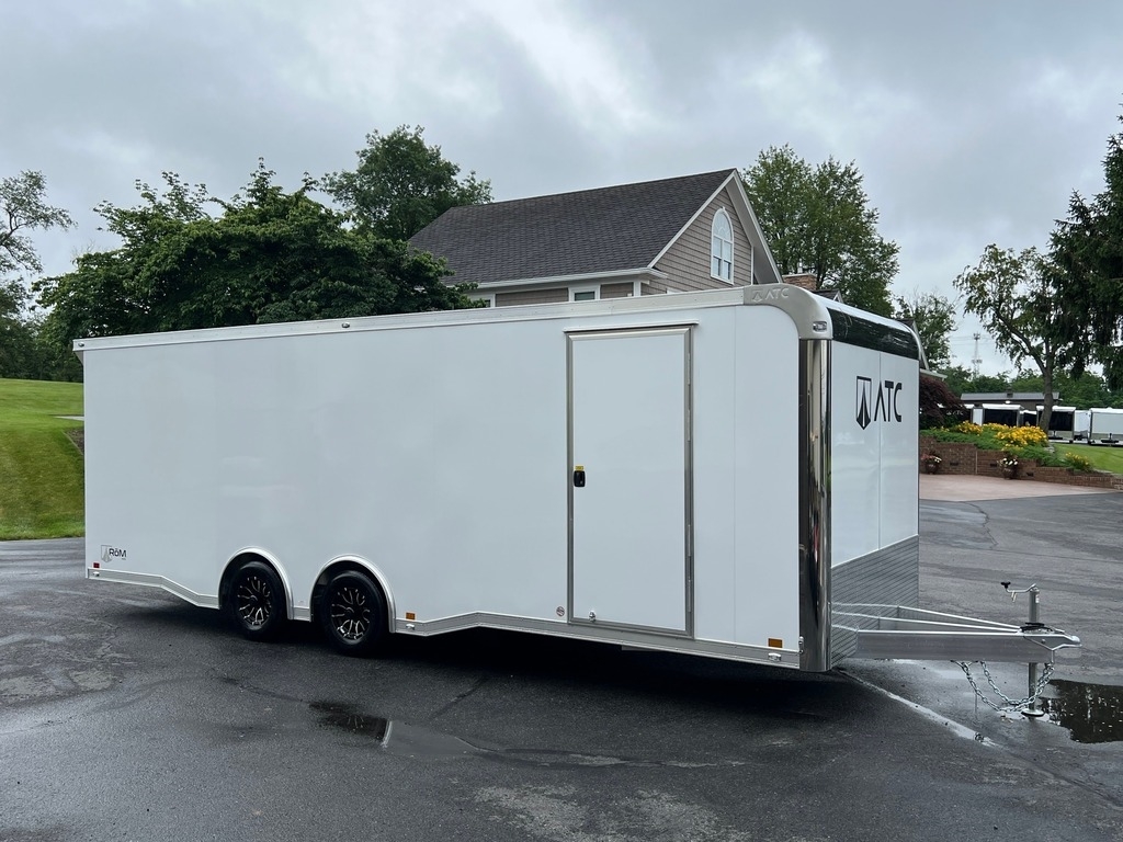 8.5' X 24' ATC RoM 400 Aluminum Enclosed Car Trailer w/ Premium Escape Door - Image 2