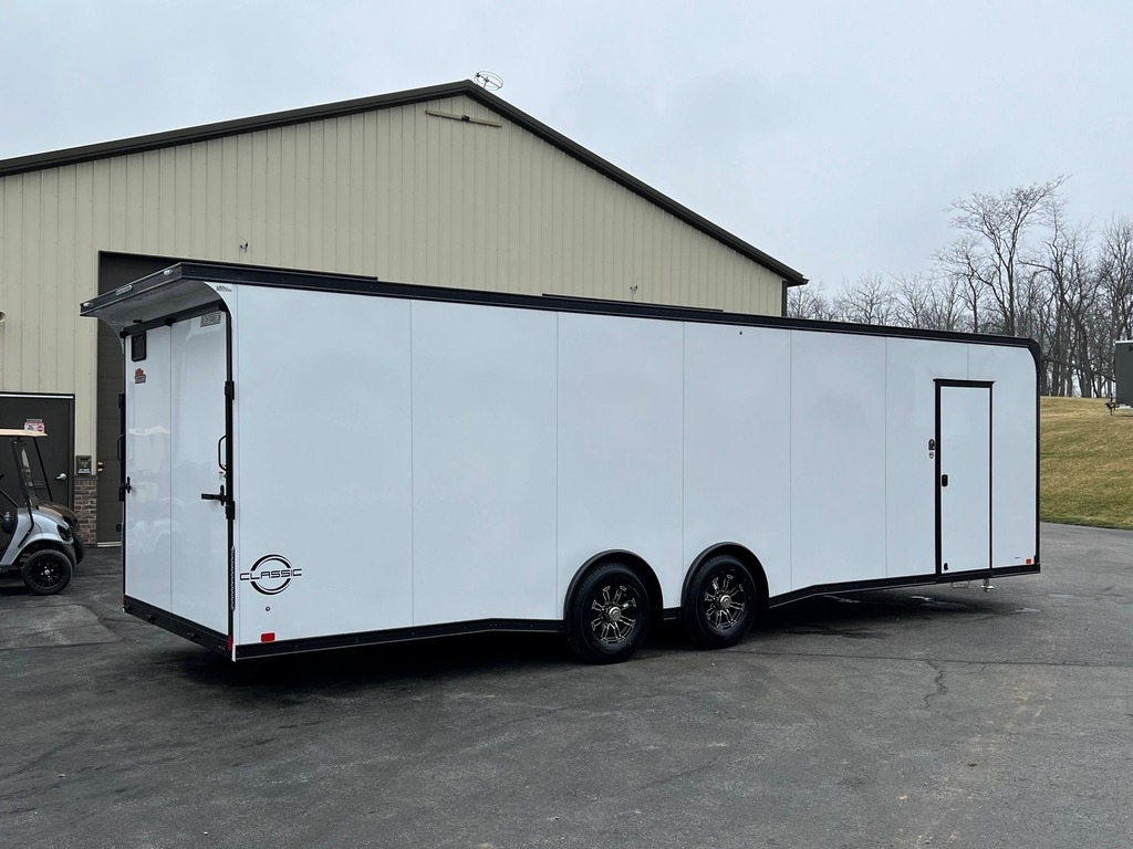 8.5' X 28' United Classic 14K GVWR Car Hauler Enclosed Trailer - Image 3