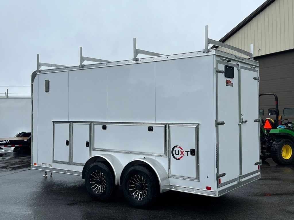 7' X 16' United UXT 10K GVWR Commercial-Duty Enclosed Tool Crib Contractor's Trailer - Image 3