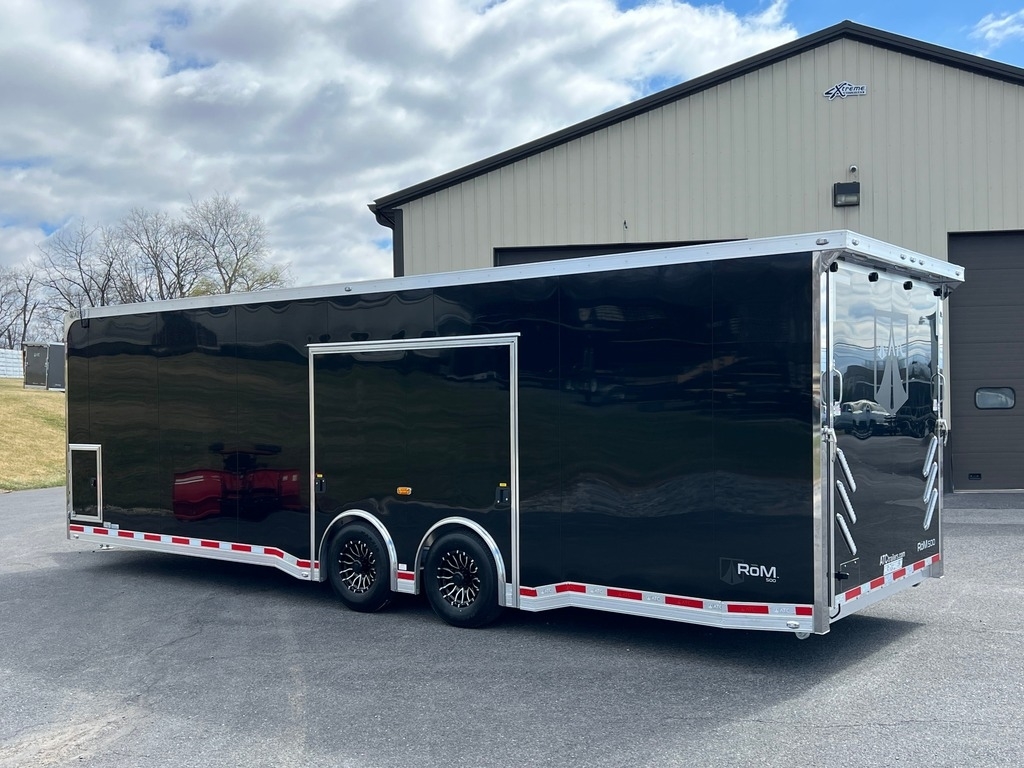 8.5' X 28' ATC RoM 500 Aluminum Race Car Trailer w/ Premium Escape Door - Image 3