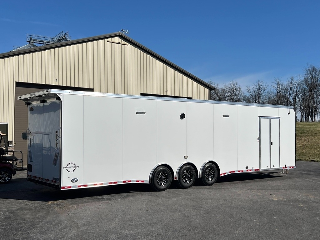 8.5' X 34' United Premier 21K GVWR Race Car Hauler Enclosed Trailer - Image 3