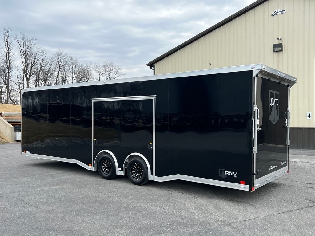 8.5' X 28' ATC RoM 400 Aluminum Enclosed Car Trailer w/ Premium Escape Door - Image 3