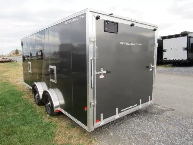 Sno Pro 7.5 x 18 Snowmobile Trailer All Aluminum - Image 8