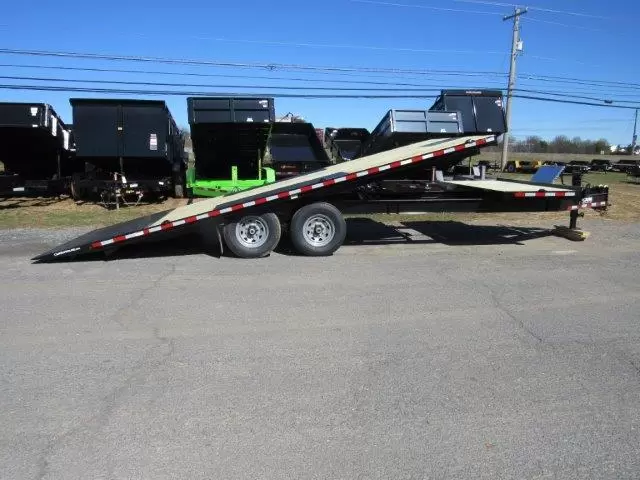 CAM Superline 8 x 24 Equipment Trailer Powered Split Tilt - Image 6