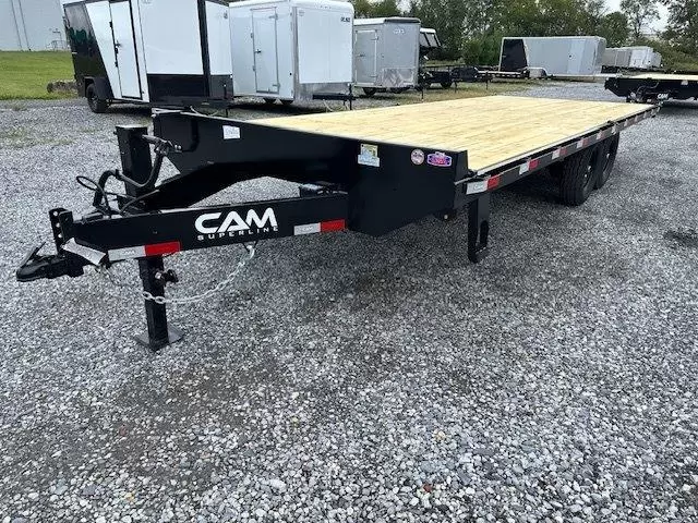 CAM Superline 8.5 x 22 Deckover Equipment Trailer Slide Out Ramps - Image 2