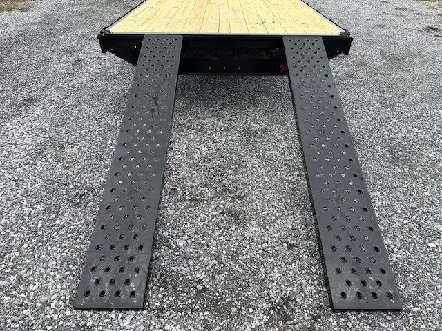 CAM Superline 8.5 x 22 Deckover Equipment Trailer Slide Out Ramps - Image 9