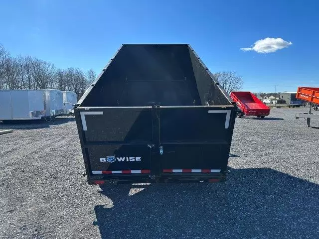 BWise 7 x 16 Gooseneck Dump Trailer - Image 8