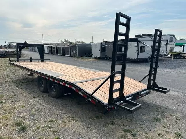 BWise 8.5 x 24 Gooseneck Equipment Trailer - Image 2