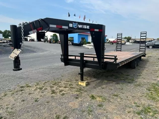 BWise 8.5 x 24 Gooseneck Equipment Trailer - Image 4