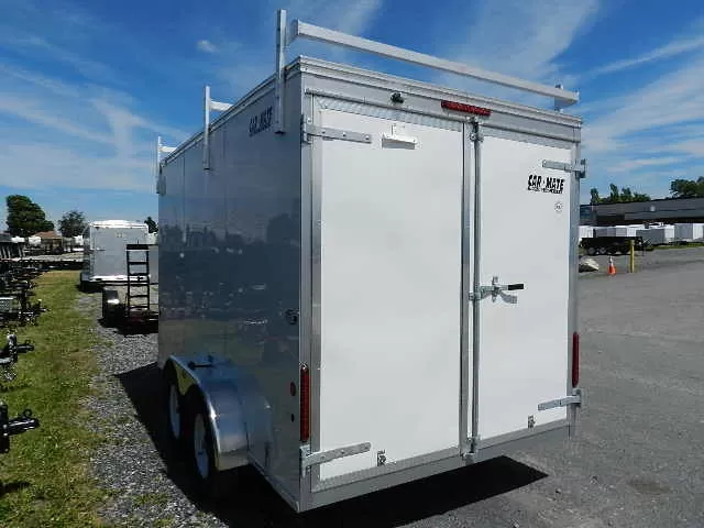 Car Mate 7 x 12 V-Nose Enclosed Trailer - Image 5