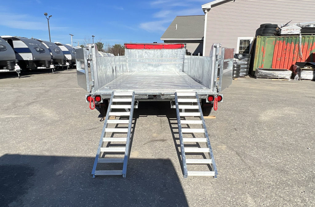 2025 N&N Trailers 7×14 14K Galvanized Hydraulic Dump Trailer - Image 21